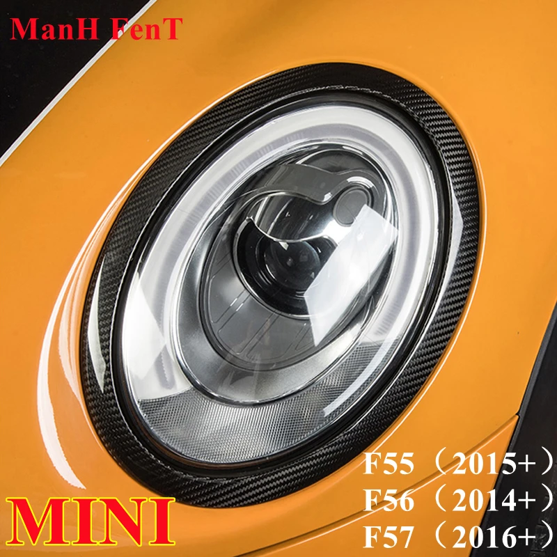 For Mini F55 F56 F57 Car Carbon Fiber Front Headlight Frame Trim Exterior Decorative Sticker 2014 2015 2016
For Mini F55 F56 F57 Car Carbon Fiber Front Headlight Frame Trim Exterior Decorative Sticker 2014 2015 2016