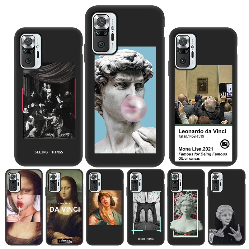 Mona Lisa Art Silicone Case For Xiaomi Redmi Note 10 9 Pro Case Funda On Redmi Note9 Pro 11 9S 10S 9T 9C NFC Back Cover Housing
Mona Lisa Art Silicone Case For Xiaomi Redmi Note 10 9 Pro Case Funda On Redmi Note9 Pro 11 9S 10S 9T 9C NFC Back Cover Housing