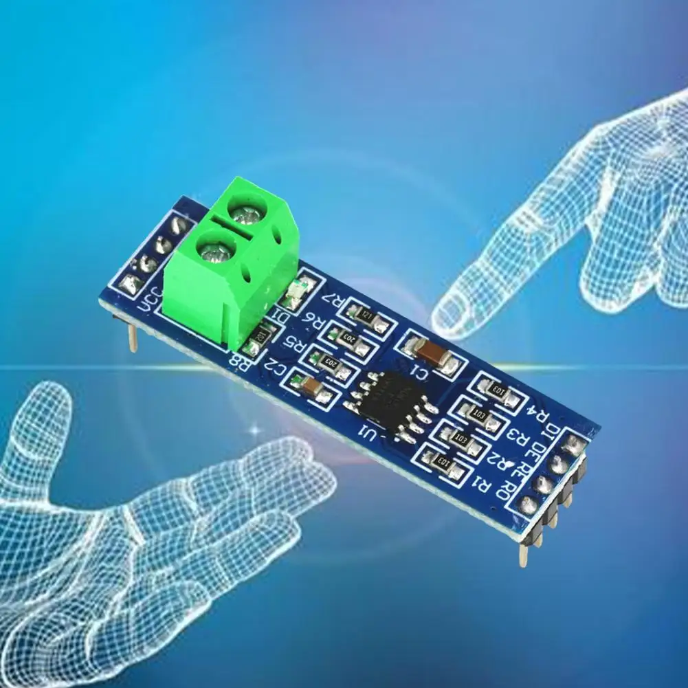 1PCS MAX485 Module RS-485 TTL Turn To RS485 MAX485CSA Microcontroller Module MCU for Arduino Converter Accessories Developm Y2M2
1PCS MAX485 Module RS-485 TTL Turn To RS485 MAX485CSA Microcontroller Module MCU for Arduino Converter Accessories Developm Y2M2