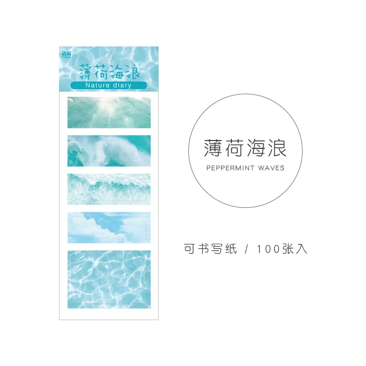 Липкие заметки Mengtai, серия «Дневник природы»
Липкие заметки Mengtai, серия «Дневник природы»