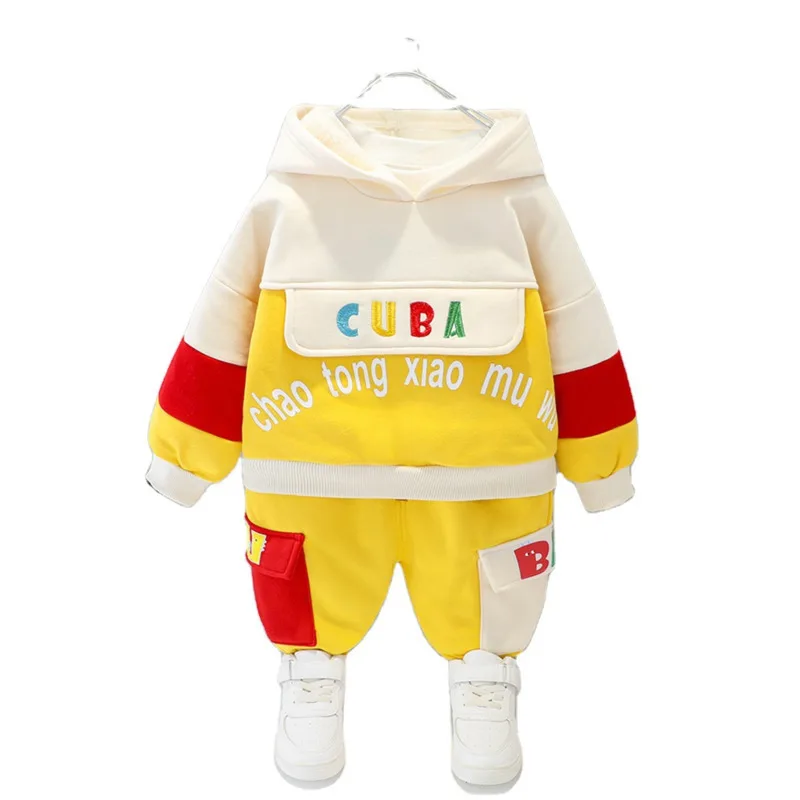 Autumn Winter Children Cotton Clothes Kid Boy Girls Thicken Warm Hoodies Pants 2pcs/sets Baby Clothing Infant Fashion Tracksuit
Autumn Winter Children Cotton Clothes Kid Boy Girls Thicken Warm Hoodies Pants 2pcs/sets Baby Clothing Infant Fashion Tracksuit