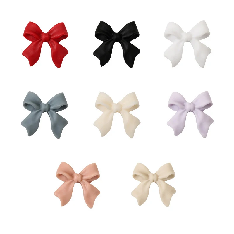 New Resin Bowknot Nail Art Accessories Flat Long Ribbon Frosted Multicolor Fashion Fingernail DIY Decoration 20/50pcs
New Resin Bowknot Nail Art Accessories Flat Long Ribbon Frosted Multicolor Fashion Fingernail DIY Decoration 20/50pcs