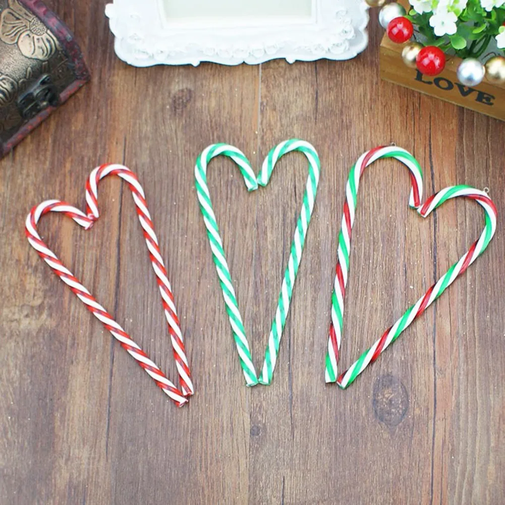 15CM Candy Cane Christmas Tree Hanging Decor Xmas Prop Ornaments Red-White Stripes Cane Candy Miniatures Xmas Decoration
15CM Candy Cane Christmas Tree Hanging Decor Xmas Prop Ornaments Red-White Stripes Cane Candy Miniatures Xmas Decoration