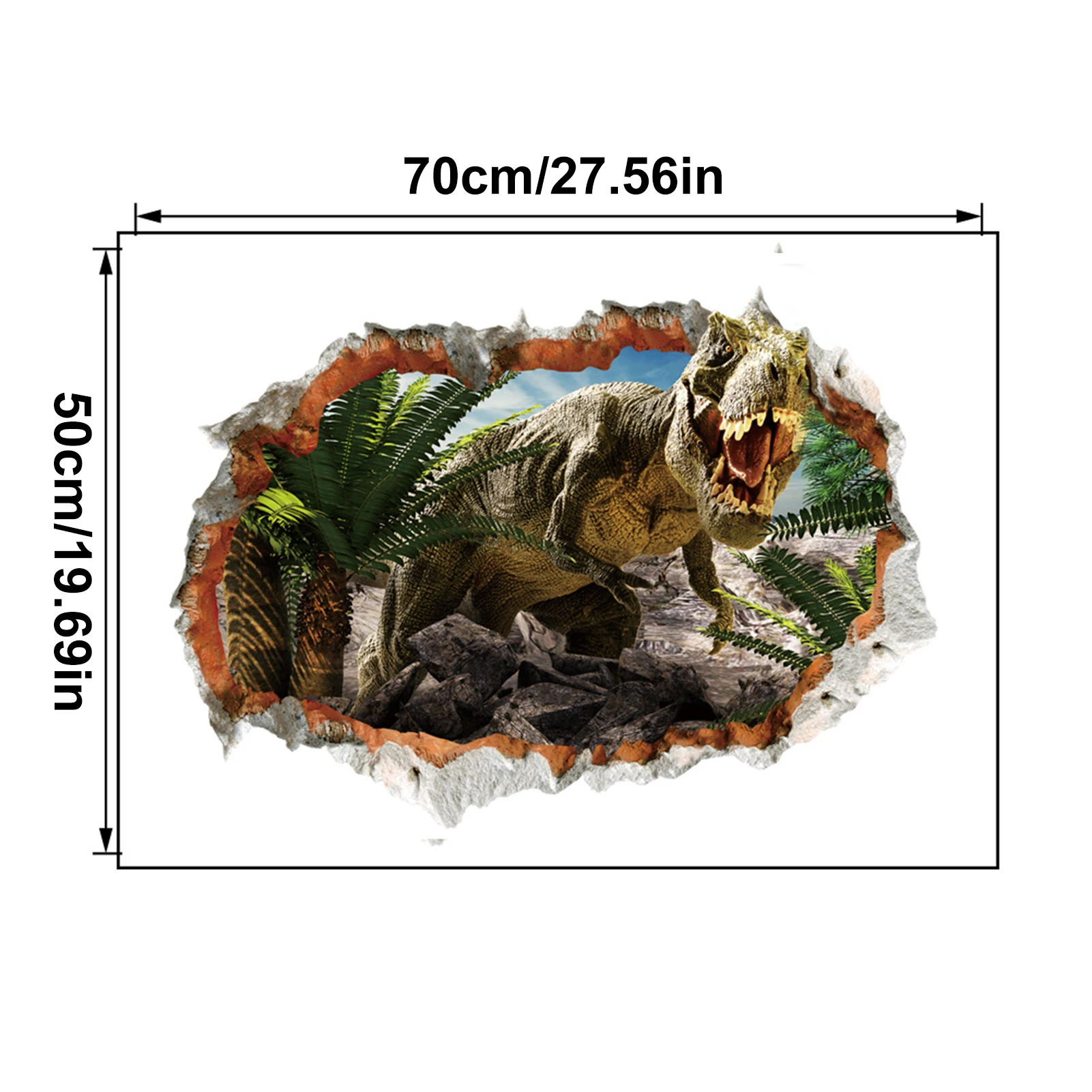 3d Vivid Dinosaur Wall Stickers For Kids Room Bedroom Home Decoration Animal Mural Art Diy Decal Poster PVC Stickers Room Decor
3d Vivid Dinosaur Wall Stickers For Kids Room Bedroom Home Decoration Animal Mural Art Diy Decal Poster PVC Stickers Room Decor