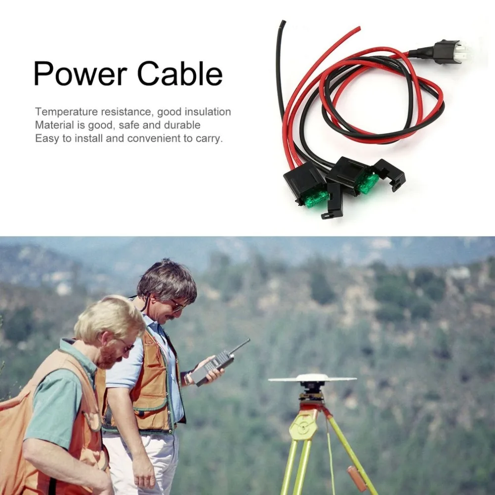 30A Fuse 6 PIN Short Wave Durable Charger Cable For Yaesu FT-857D FT-897D Anti-oxidation Extension Cord Power Supply Cord 1M
30A Fuse 6 PIN Short Wave Durable Charger Cable For Yaesu FT-857D FT-897D Anti-oxidation Extension Cord Power Supply Cord 1M