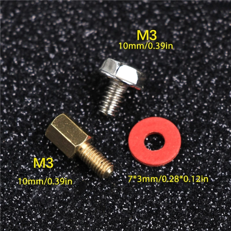 20Pcs PC Case Fans 6.5mm 6-32-M3 Motherboard Riser+20Pcs Screws + 20Pcs Washers Gasket Brass Standoff
20Pcs PC Case Fans 6.5mm 6-32-M3 Motherboard Riser+20Pcs Screws + 20Pcs Washers Gasket Brass Standoff