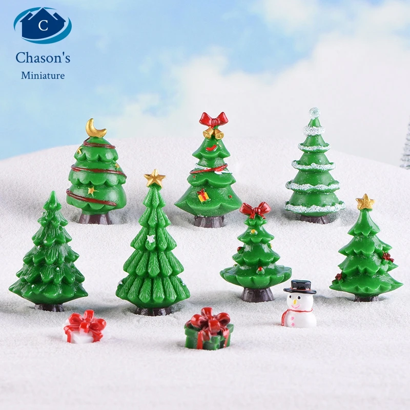 Mini DIY Christmas Tree Miniature Figurines Merry Christmas Ornaments Model New year's Home Decor Santa Claus Decorative Figures
Mini DIY Christmas Tree Miniature Figurines Merry Christmas Ornaments Model New year's Home Decor Santa Claus Decorative Figures