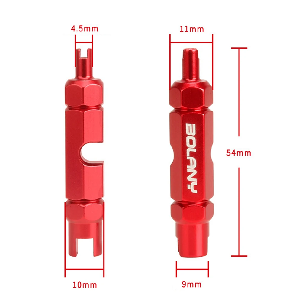 Portable Valve Core Remover Bicycle Tire Nozzle Wrench Bike Repair Tool Multifunctional Removal Double-head Disassembly Spanner
Portable Valve Core Remover Bicycle Tire Nozzle Wrench Bike Repair Tool Multifunctional Removal Double-head Disassembly Spanner