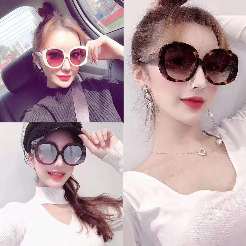 2021 New Brand Sunglasses Women Luxury Designer Fashion Black Eye Oversized Sunglasses Female Gradient Sun Glasses Oculos
2021 New Brand Sunglasses Women Luxury Designer Fashion Black Eye Oversized Sunglasses Female Gradient Sun Glasses Oculos
