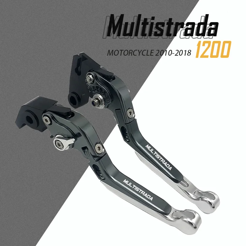For Ducati Multistrada 1200 2010-2018 2017 2016 2015 2014 2013 Motorcycle CNC Adjustable Folding Extendable Brake Clutch Levers 
For Ducati Multistrada 1200 2010-2018 2017 2016 2015 2014 2013 Motorcycle CNC Adjustable Folding Extendable Brake Clutch Levers