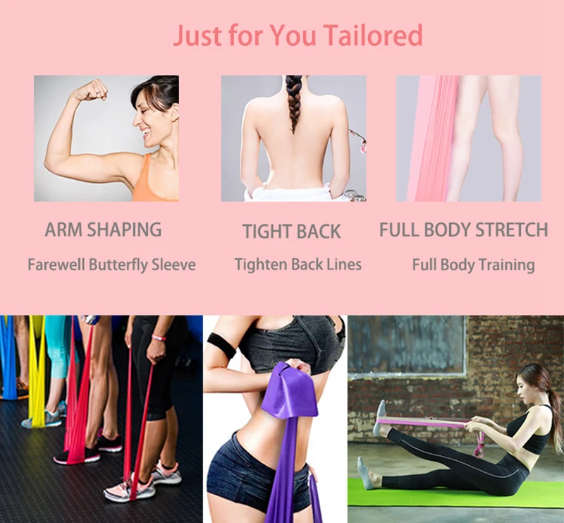 Resistance Bands Straps Exercise Bands for Physical Therapy Strength Training Yoga Pilates Stretching Non-Latex Elastic Band 
Resistance Bands Straps Exercise Bands for Physical Therapy Strength Training Yoga Pilates Stretching Non-Latex Elastic Band