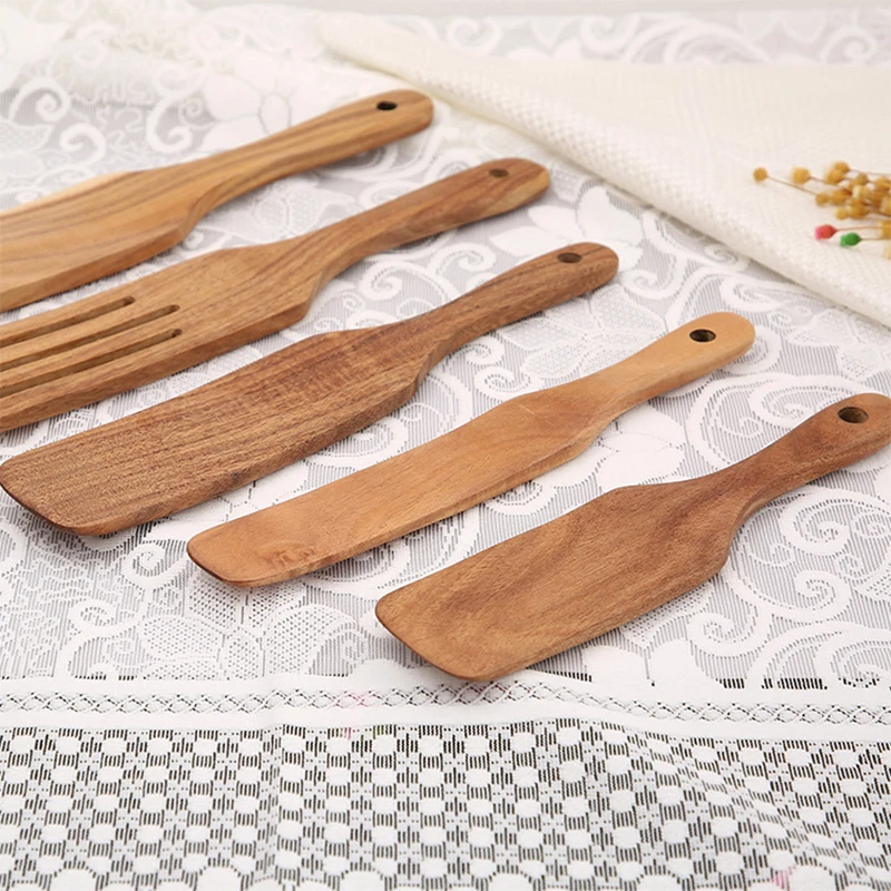 Набор деревянных кухонных принадлежностей для приготовления пищи, 5 шт., кухонные принадлежности для приготовления пищи с антипригарным по...
Набор деревянных кухонных принадлежностей для приготовления пищи, 5 шт., кухонные принадлежности для приготовления пищи с антипригарным по...