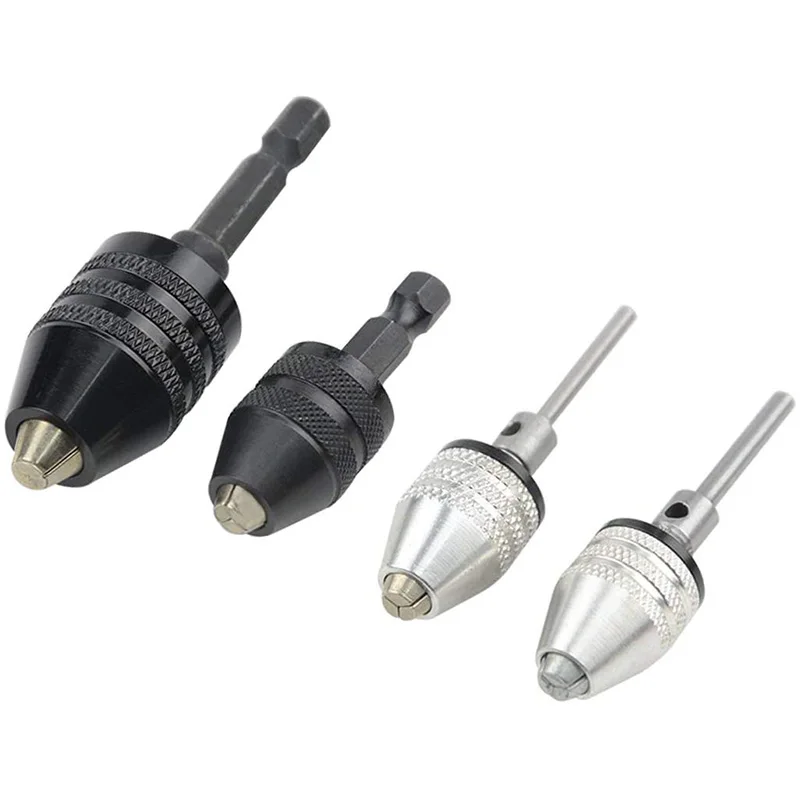 HOT-4PCS Drill Chuck Quick Change Adapter Mini 3-Jaw Drill Chuck Screwdriver Adapter Electric Drill Conversion Chuck Set
HOT-4PCS Drill Chuck Quick Change Adapter Mini 3-Jaw Drill Chuck Screwdriver Adapter Electric Drill Conversion Chuck Set