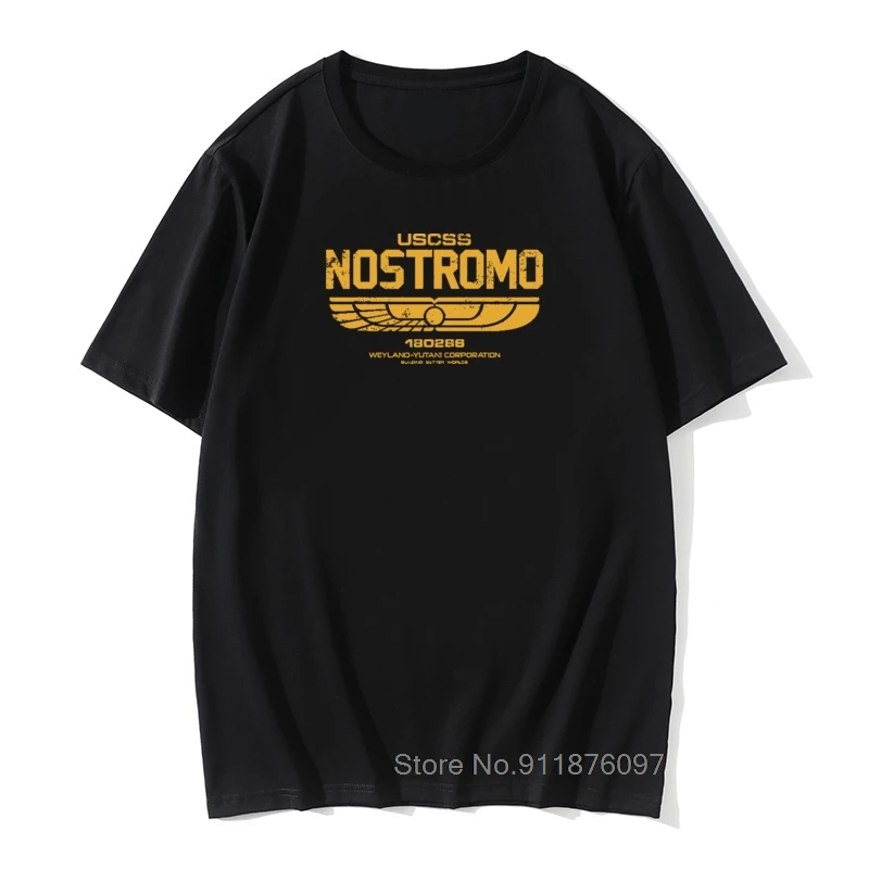 Men Alien Weyland Yutani CORP Nostromo Crew T Shirts USCSS Pure Cotton Tops Amazing Short Sleeve Crewneck Tees Tees T-Shirts
Men Alien Weyland Yutani CORP Nostromo Crew T Shirts USCSS Pure Cotton Tops Amazing Short Sleeve Crewneck Tees Tees T-Shirts