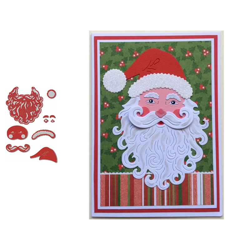 Santa Claus's Dress Up Decorative Crafts Embossing Die Cuts Santa Claus Metal Cutting Dies New 2020 Diy Scrapbooking Photo Album 
Santa Claus's Dress Up Decorative Crafts Embossing Die Cuts Santa Claus Metal Cutting Dies New 2020 Diy Scrapbooking Photo Album