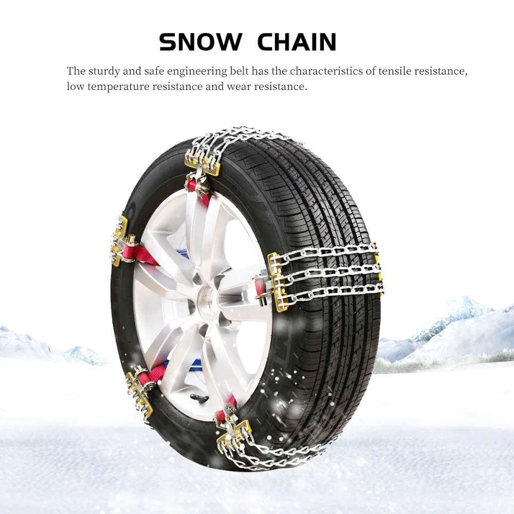 3 Chains Truck Car Wheels Tyre Tire Snow Chains Winter Anti-skid Wheel Chain
3 Chains Truck Car Wheels Tyre Tire Snow Chains Winter Anti-skid Wheel Chain