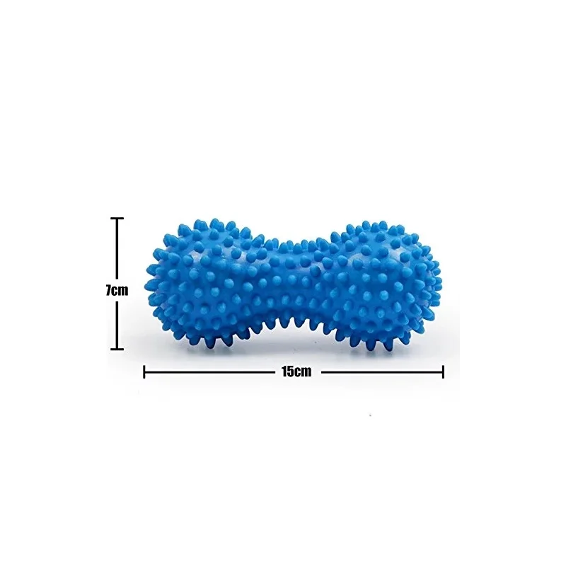 Peanut PVC Yoga Supplies With Thorns Workout Massage Peanut Hand Ball Yoga Fitness Ball Inflated Air Bag Peanut Ball -40
Peanut PVC Yoga Supplies With Thorns Workout Massage Peanut Hand Ball Yoga Fitness Ball Inflated Air Bag Peanut Ball -40