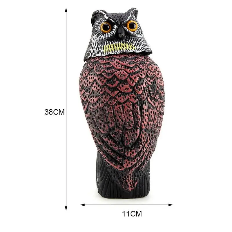 Simulation Owl Garden Bird Repellent Can Shake The Head Outdoor Farm Ornaments To Repel Pests
Simulation Owl Garden Bird Repellent Can Shake The Head Outdoor Farm Ornaments To Repel Pests