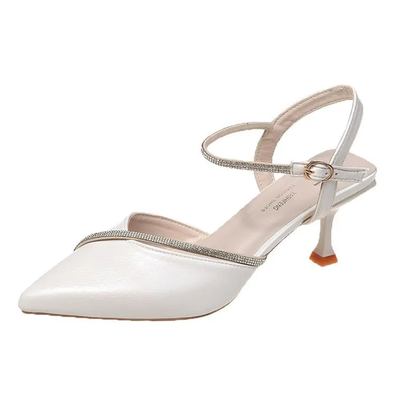 Large Size Fashion Womens Shoes 2021 Buckle Strap High Heel Sandals Suit Female Beige Big Luxury Low High-heeled Closed Pointed
Large Size Fashion Womens Shoes 2021 Buckle Strap High Heel Sandals Suit Female Beige Big Luxury Low High-heeled Closed Pointed