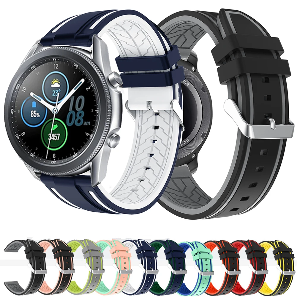 Ремешок для часов samsung Galaxy Watch 46 мм, спортивный браслет для наручных часов honor magic легкое наблюдение 2 46 мм, 22 мм
Ремешок для часов samsung Galaxy Watch 46 мм, спортивный браслет для наручных часов honor magic легкое наблюдение 2 46 мм, 22 мм