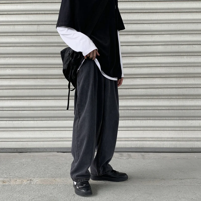 2021 Spring New Men's Jeans Straight Solid White Casual Jeans Mans 2021 Korean Hip Hop Baggy Jeans Woman Harajuku Denim Pants
2021 Spring New Men's Jeans Straight Solid White Casual Jeans Mans 2021 Korean Hip Hop Baggy Jeans Woman Harajuku Denim Pants