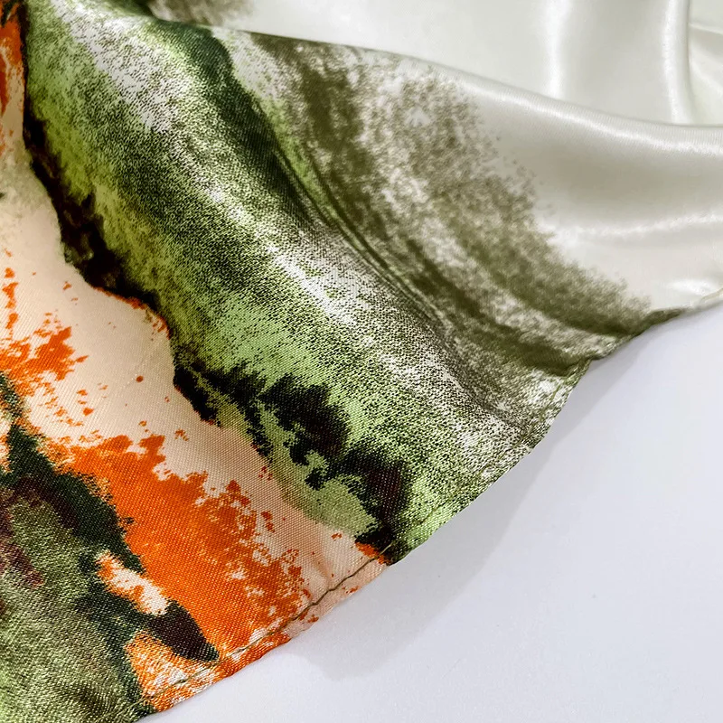 Vintage Square Imitate Silk Scarf Women Chinese Style Mountain Print Shawl Hijab Head Neck Hair Kerchief Bandana 35"*35"
Vintage Square Imitate Silk Scarf Women Chinese Style Mountain Print Shawl Hijab Head Neck Hair Kerchief Bandana 35"*35"