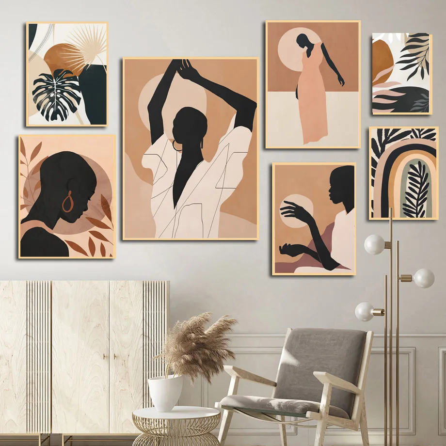 Vintage Abstract Girl Figure Hand Leaves Wall Art Canvas Painting Nordic Posters And Prints Wall Pictures For Living Room Decor
Vintage Abstract Girl Figure Hand Leaves Wall Art Canvas Painting Nordic Posters And Prints Wall Pictures For Living Room Decor