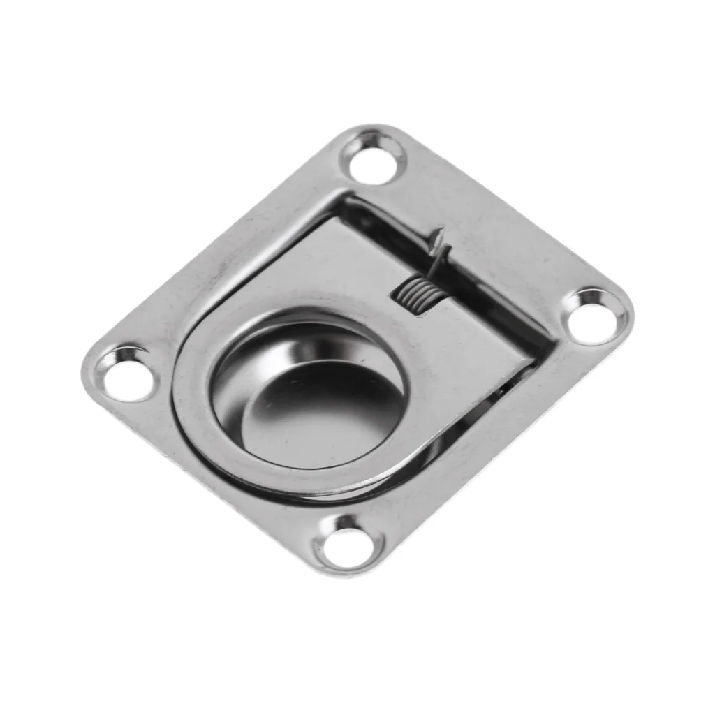 1 Pcs Boat Recessed Hatch Spring Loaded Pull Handle Marine Locker Flush Lifting Ring Stainless Steel 1.7 x 1.4 Inch
1 Pcs Boat Recessed Hatch Spring Loaded Pull Handle Marine Locker Flush Lifting Ring Stainless Steel 1.7 x 1.4 Inch