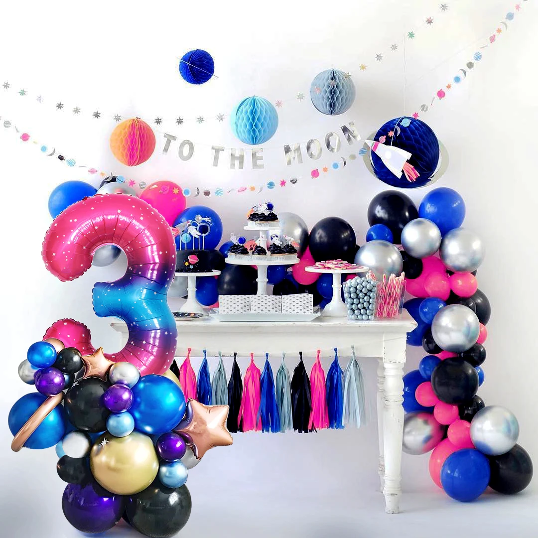 32pcs/lot Outer Space Balloons 0-9 40inch Figure Balloon Set for Boy's Birthday Party Decoration Universal Galaxy Theme Decor
32pcs/lot Outer Space Balloons 0-9 40inch Figure Balloon Set for Boy's Birthday Party Decoration Universal Galaxy Theme Decor
