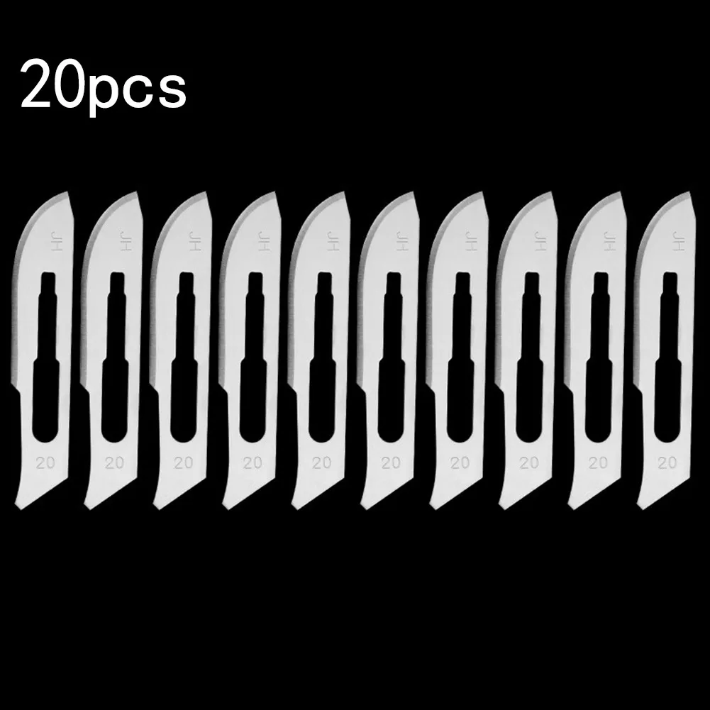 20pcs Stainless Steel Engraving Wood Carving Tool Blades Scalpel Hand Tools Engraving Accessories Blade Parts
20pcs Stainless Steel Engraving Wood Carving Tool Blades Scalpel Hand Tools Engraving Accessories Blade Parts
