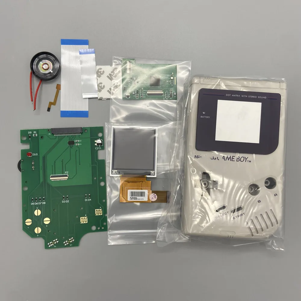 2,2 дюймовый ЖК-дисплей для Gameboy DMG GB. Не требуется Обрезка оболочки. Это неверный продукт. Мы не рекомендуем покупать!
2,2 дюймовый ЖК-дисплей для Gameboy DMG GB. Не требуется Обрезка оболочки. Это неверный продукт. Мы не рекомендуем покупать!