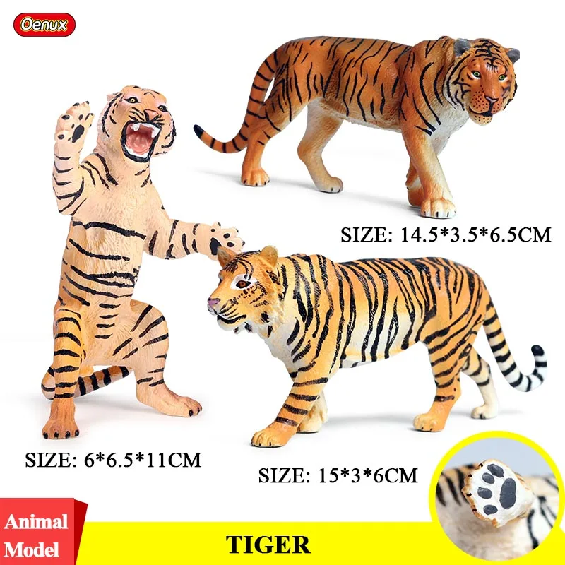 Oenux Original Savage Wild Animals Simulation Siberian Tiger Action Figure Figurines PVC High Quality Model Collection Kids Toy
Oenux Original Savage Wild Animals Simulation Siberian Tiger Action Figure Figurines PVC High Quality Model Collection Kids Toy