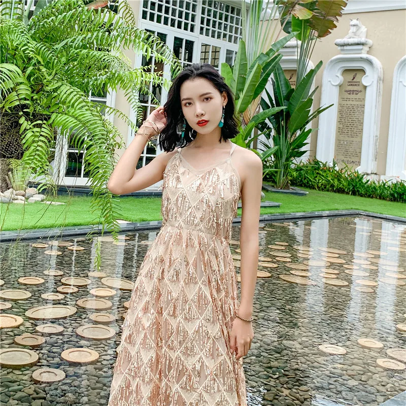 High Qualigy Sundress Female Embroidery Tassel Backless Sprghetti Strap Sea Beach Dress Elegant Vintage Party Runway Sexy Dress
High Qualigy Sundress Female Embroidery Tassel Backless Sprghetti Strap Sea Beach Dress Elegant Vintage Party Runway Sexy Dress