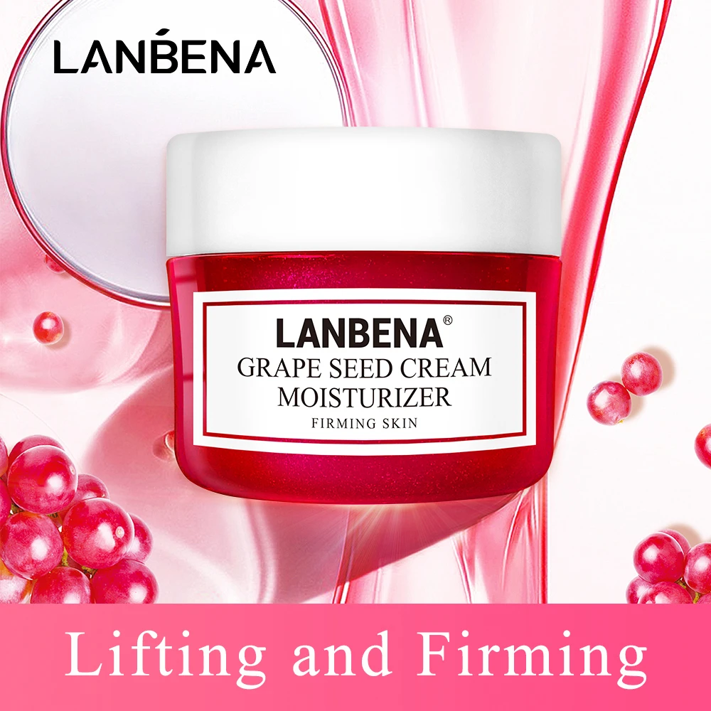 LANBENA Face Cream Grape Seed Lifting Firming Facial Care Deepl Repairing Nourishing Protecting Revitalizing Tighten Nurish skin
LANBENA Face Cream Grape Seed Lifting Firming Facial Care Deepl Repairing Nourishing Protecting Revitalizing Tighten Nurish skin