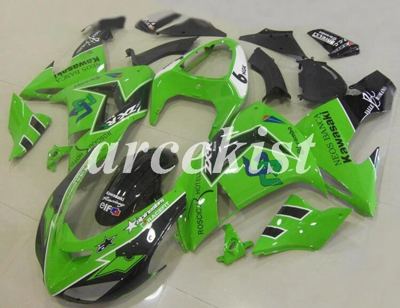 4 Gifts New ABS Motorcycle Full Fairings kit Fit For Kawasaki Ninja ZX-10R ZX10R 2006 2007 06 07 Custom Green
4 Gifts New ABS Motorcycle Full Fairings kit Fit For Kawasaki Ninja ZX-10R ZX10R 2006 2007 06 07 Custom Green