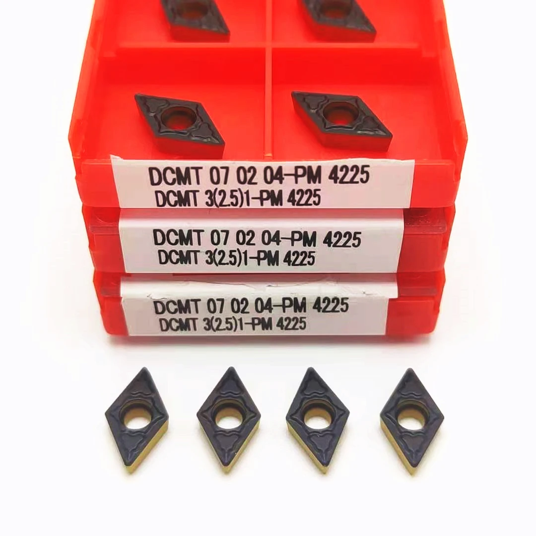 DCMT070204 PM 4225 High Quality Internal Turning Tool CNC Lathe Tool Cutting Tool DCMT 070204 Lathe Tool Carbide Insert
DCMT070204 PM 4225 High Quality Internal Turning Tool CNC Lathe Tool Cutting Tool DCMT 070204 Lathe Tool Carbide Insert