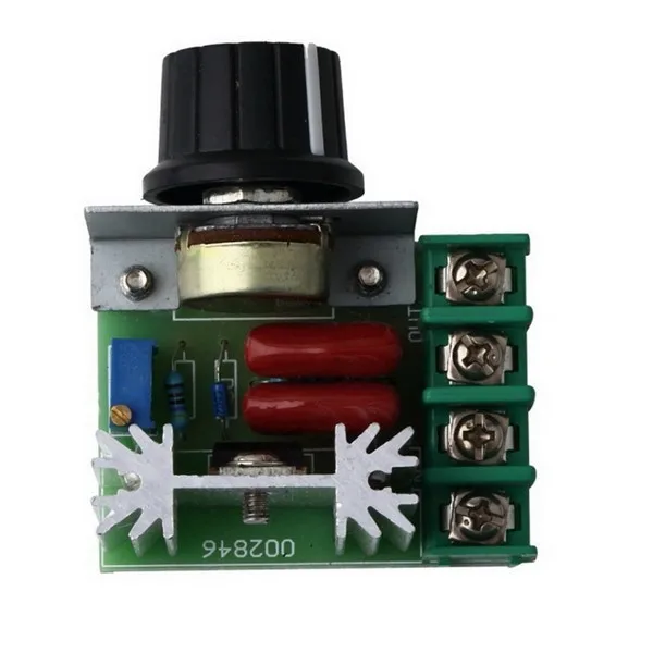 AC 220V 2000W SCR Voltage Regulator Dimming Dimmers Motor Speed Controller Thermostat Electronic Voltage Regulator Module
AC 220V 2000W SCR Voltage Regulator Dimming Dimmers Motor Speed Controller Thermostat Electronic Voltage Regulator Module