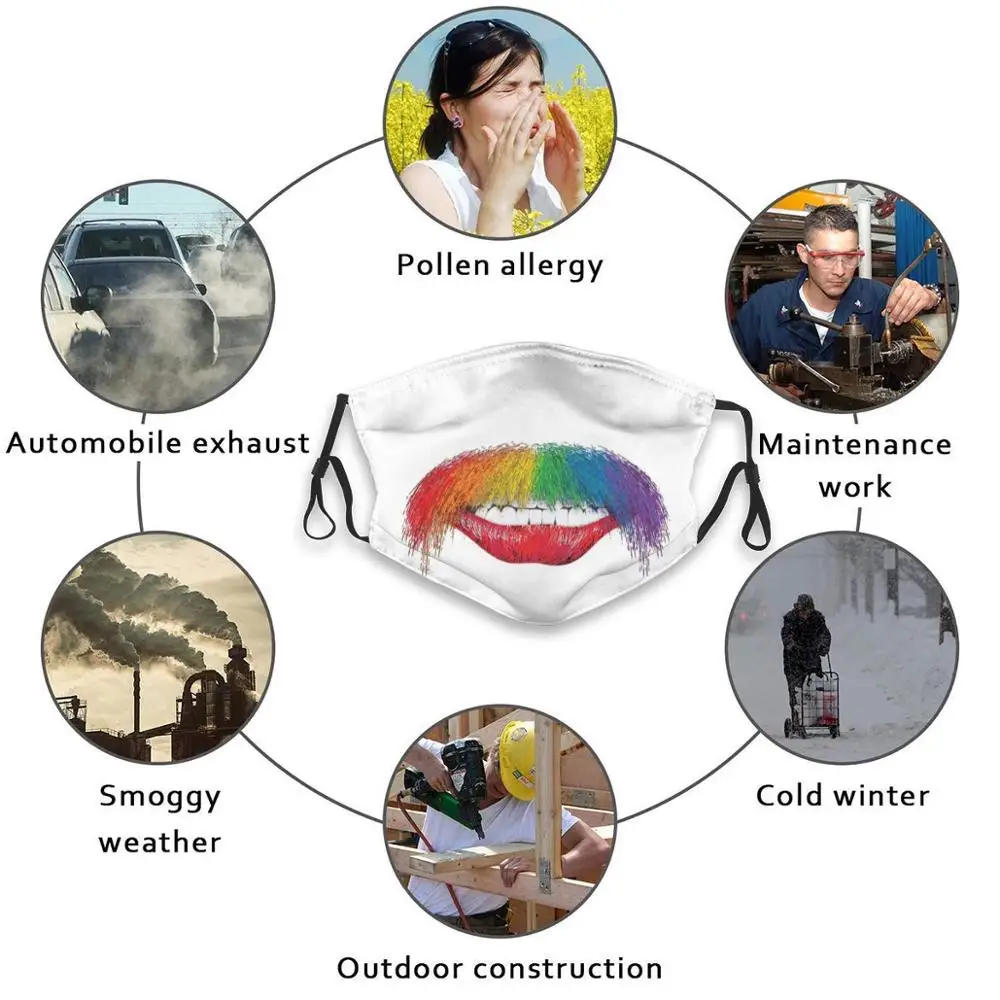 Rainbow Mustache Print Reusable Mask Pm2.5 Filter Trendy Mouth Face Mask For Child Adult Rainbow Gay Pride Gay Pride Love Is
Rainbow Mustache Print Reusable Mask Pm2.5 Filter Trendy Mouth Face Mask For Child Adult Rainbow Gay Pride Gay Pride Love Is