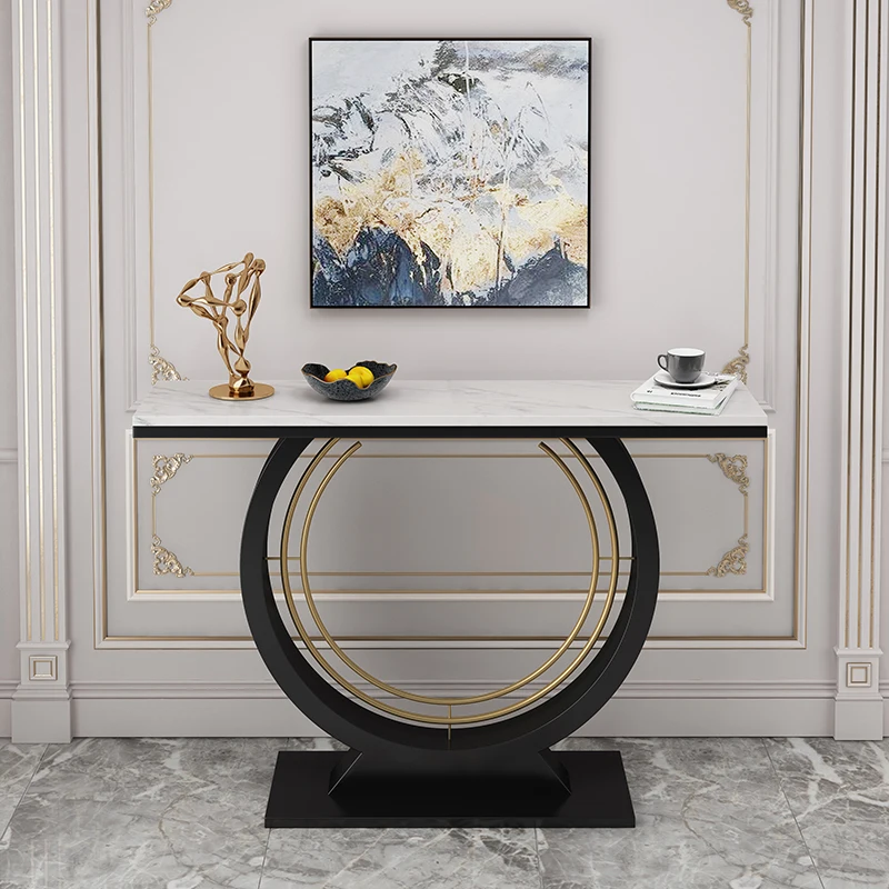 zq Hallway Table Side View Table Against The Wall Italian Entrance Cabinet Decorative Modern Simple And Light Luxury Style
zq Hallway Table Side View Table Against The Wall Italian Entrance Cabinet Decorative Modern Simple And Light Luxury Style