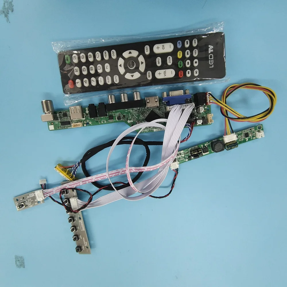Комплект для LM240WU8 SLA1 30pin VGA HDMI Совместимость плата контроллера 24 "Экран Панель