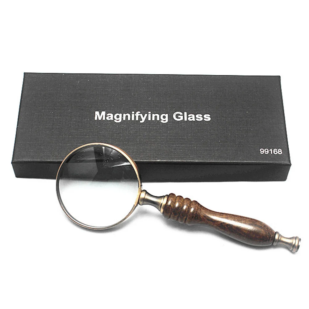 70mm 10X Handcraft Wood Handle Magnifier Elder Books For Reading Inspection Handheld Map Magnifying Glass Portable Antique Hobby
70mm 10X Handcraft Wood Handle Magnifier Elder Books For Reading Inspection Handheld Map Magnifying Glass Portable Antique Hobby