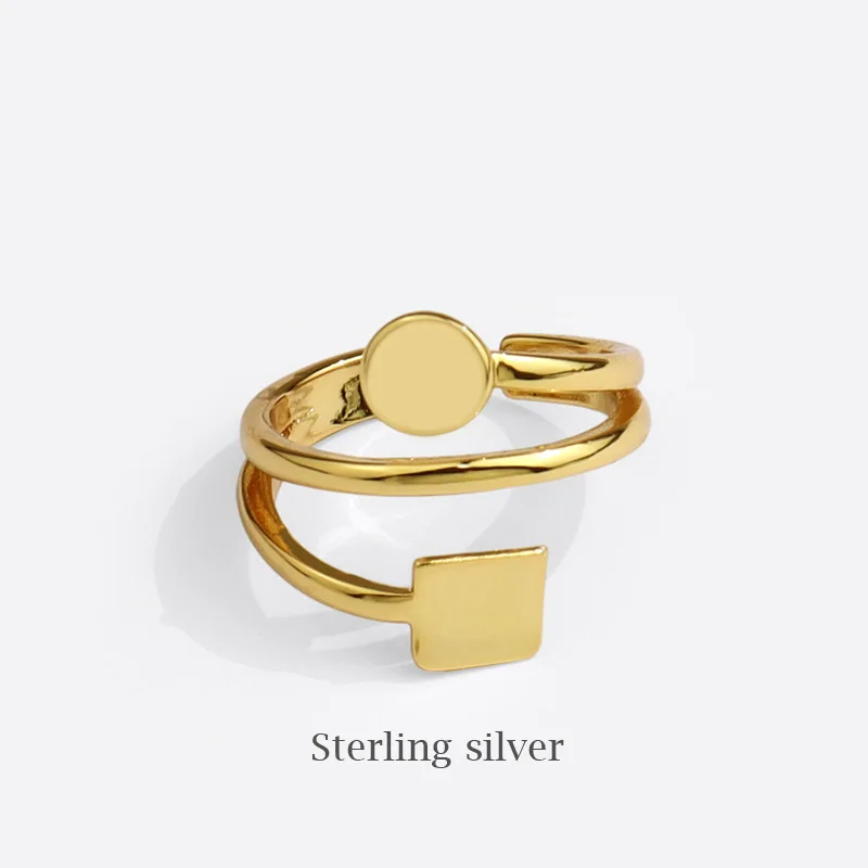 Fashion geometric opening adjustment girl index finger ring metallic European and American style women's Joker jewelry
Fashion geometric opening adjustment girl index finger ring metallic European and American style women's Joker jewelry