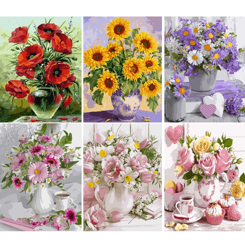VA-2968 Paint By Numbers For Adults Children DIY HandPainted Oil Painting Flowers Picture For Wall Home Wall Decor Gift 40x50cm
VA-2968 Paint By Numbers For Adults Children DIY HandPainted Oil Painting Flowers Picture For Wall Home Wall Decor Gift 40x50cm