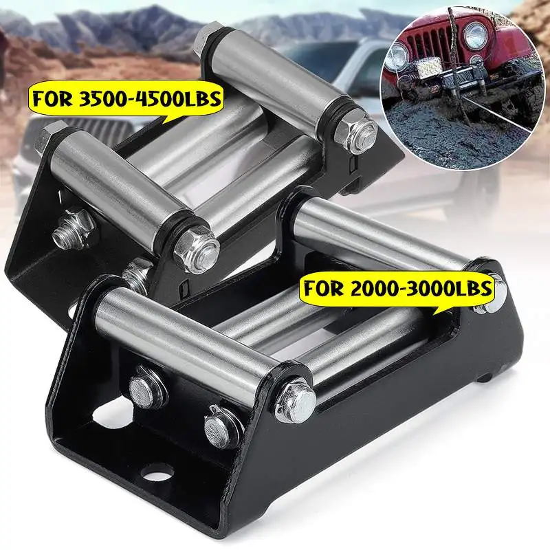 Universal Wire Rope Roller Fairlead for 2000lbs-4500lbs ATV UTV Winches Accessories Stainless Steel
Universal Wire Rope Roller Fairlead for 2000lbs-4500lbs ATV UTV Winches Accessories Stainless Steel