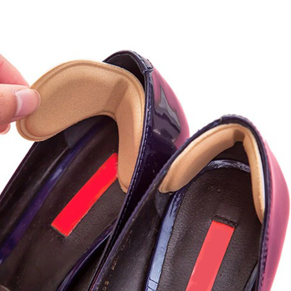 Нескользящие стельки для обуви липкие тканевые прокладки подушечки ухода за