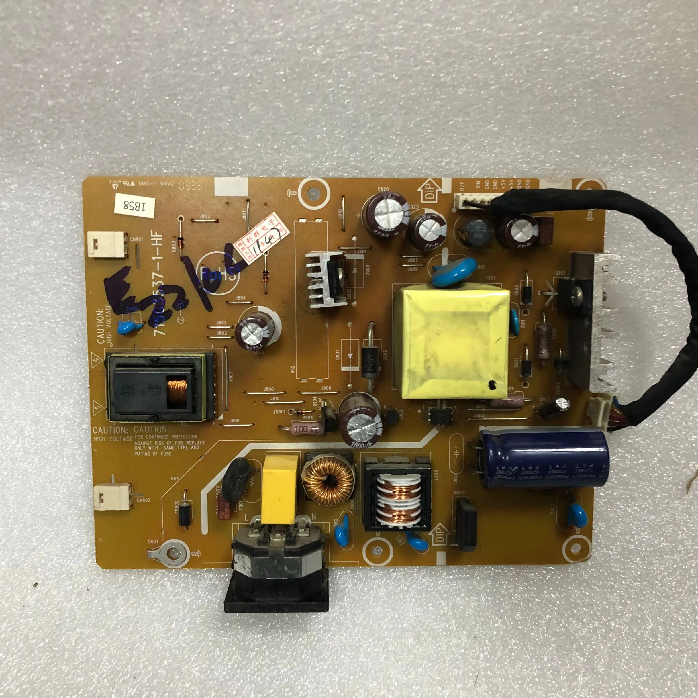 Бесплатная доставка> 715g3537-1-hf E1910 силовая плата E1910 датчик давления-100 Протестировано рабочее состояние
Бесплатная доставка> 715g3537-1-hf E1910 силовая плата E1910 датчик давления-100 Протестировано рабочее состояние