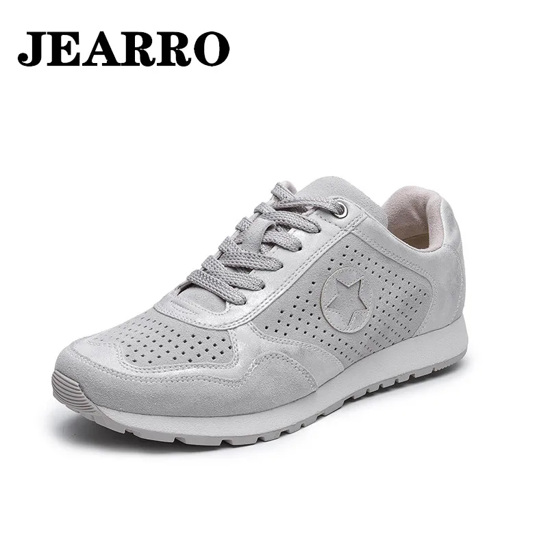 Кроссовки JEARRO женские на шнуровке, повседневная обувь для бега, плоская подошва
Кроссовки JEARRO женские на шнуровке, повседневная обувь для бега, плоская подошва
