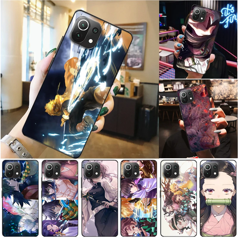 Demon Slayer Kamado Tanjirou Agatsuma Zenitsu Kimetsu No Yaiba Kamado Nezuko Phone Case For Xiaomi 11 Lite Pro Back Cover Coque
Demon Slayer Kamado Tanjirou Agatsuma Zenitsu Kimetsu No Yaiba Kamado Nezuko Phone Case For Xiaomi 11 Lite Pro Back Cover Coque