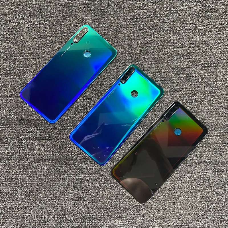 Задняя крышка батарейного отсека 6 39 дюйма для Huawei P40 Lite E стеклянная Y7P 2020 задняя +