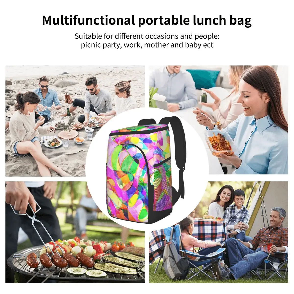 Thermal Backpack Waterproof Thickened Cooler Bag Large Insulated Bag Picnic Cooler Backpack Refrigerator Bag Watercolour
Thermal Backpack Waterproof Thickened Cooler Bag Large Insulated Bag Picnic Cooler Backpack Refrigerator Bag Watercolour